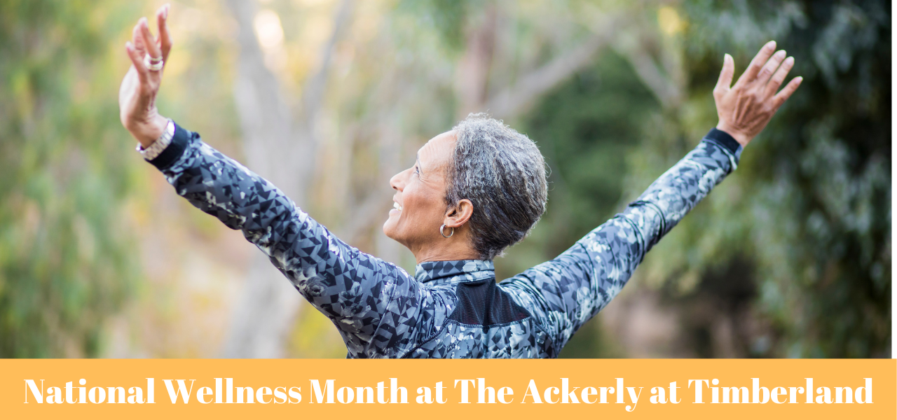 National Wellness Month at The Ackerly at Timberland