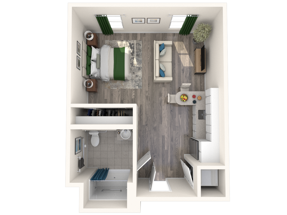 First floorplan