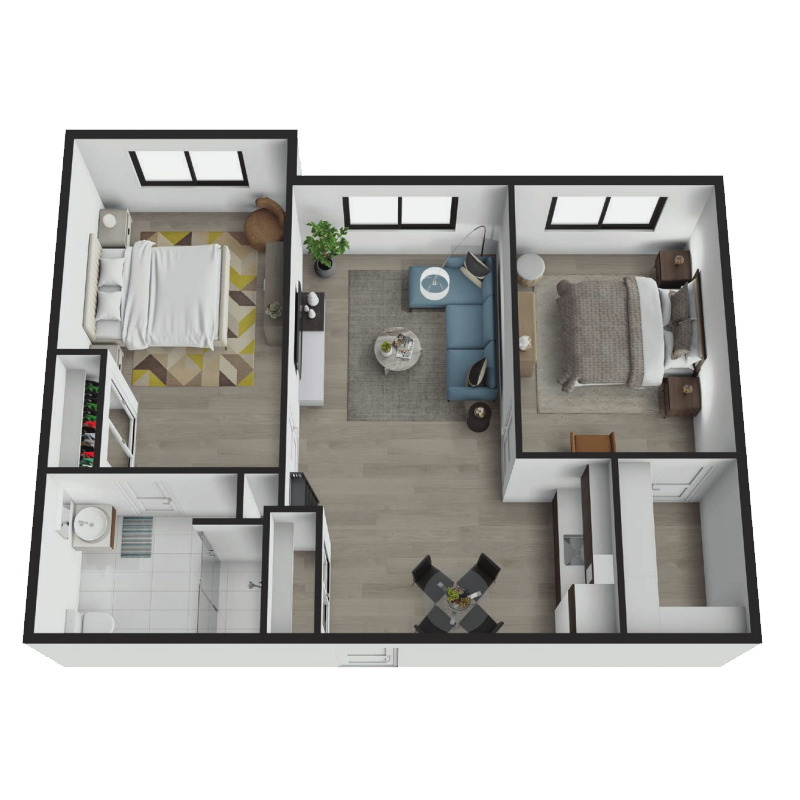 First floorplan