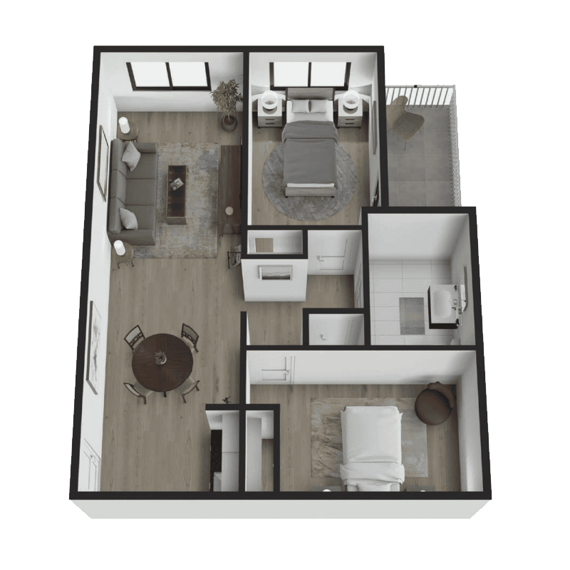 First floorplan
