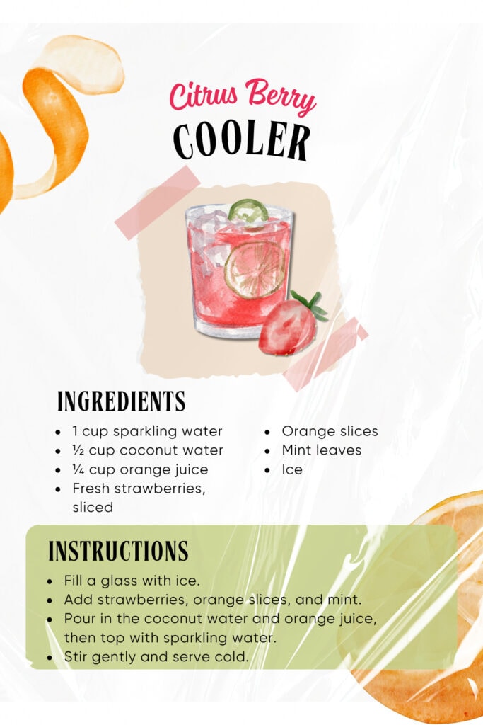 CITRUS BERRY COOLER